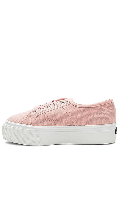 Shop Superga 2790 Platform Sneaker In Light Pink