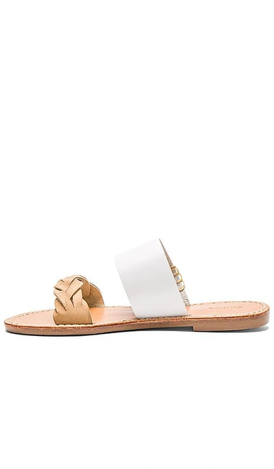 Shop Soludos Braided Slide Sandal In White