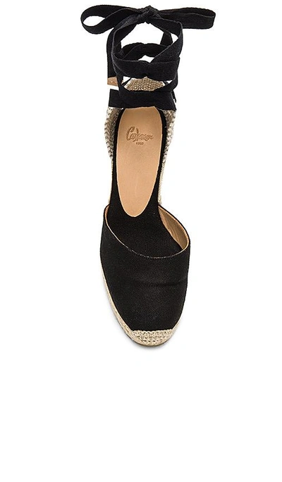 Castaã±er Castañer Woman Espadrilles Black Size 6 Textile Fibers In Black