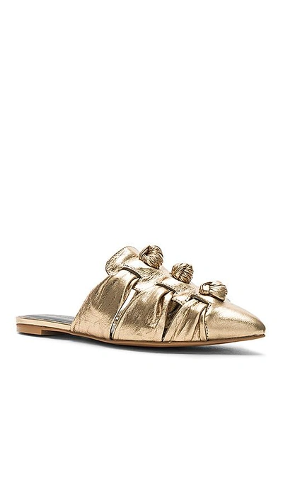 Shop Rebecca Minkoff Aden Slide In Metallic Gold