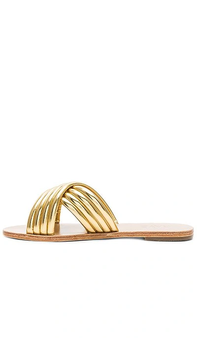 Raye Ziggy Sandal In Gold