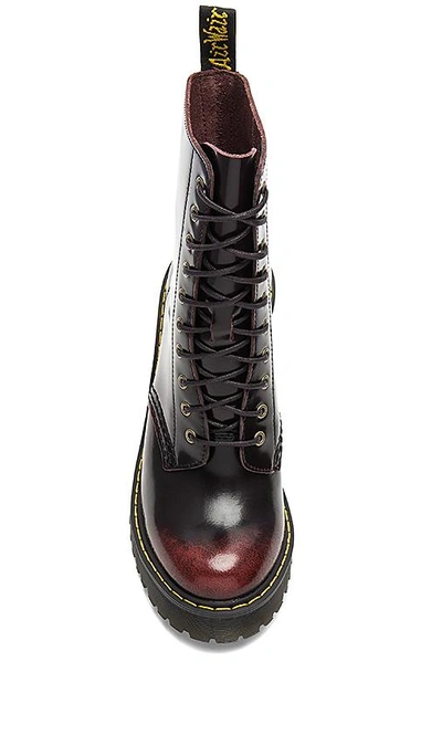Shop Dr. Martens Kendra Boot In Cherry Red