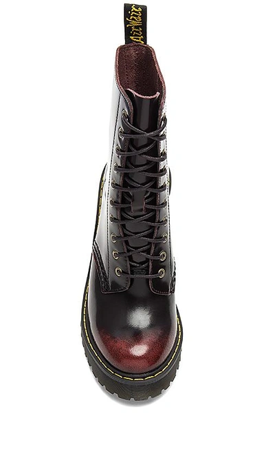 Shop Dr. Martens' Kendra Boot In Cherry Red