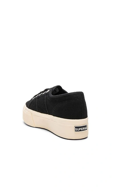 Shop Superga 2790 Acot Sneaker In Black