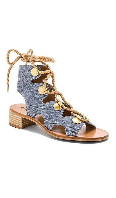 Shop See By Chloé Alabama Sandal In Blue
