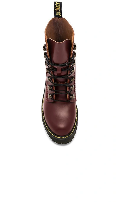 Shop Dr. Martens' Leona Boot In Oxblood