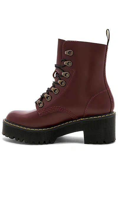 Shop Dr. Martens' Leona Boot In Oxblood