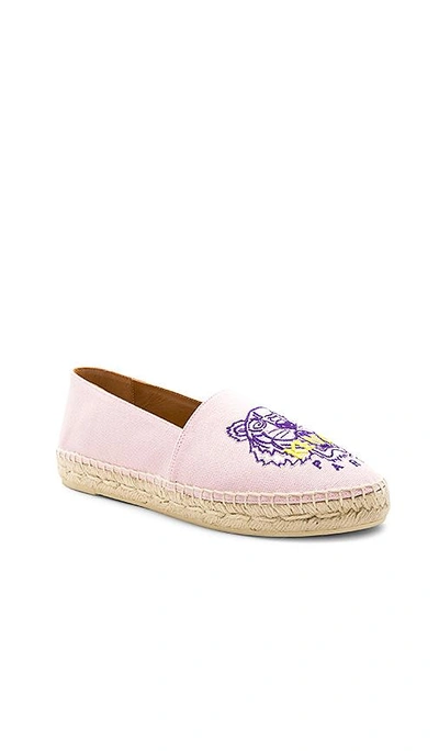 Shop Kenzo Classic Tiger Espadrille In Pink