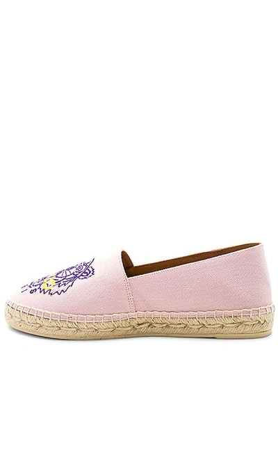 Shop Kenzo Classic Tiger Espadrille In Pink