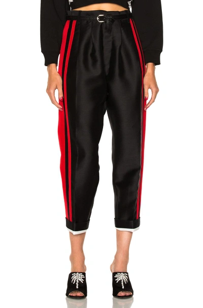 Shop Haider Ackermann Dropped Crotch Trousers In Black