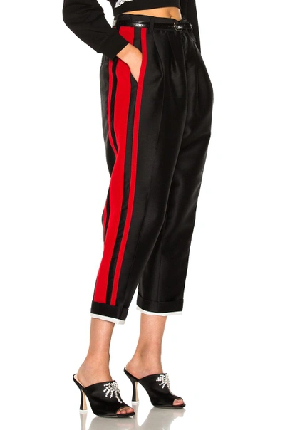 Shop Haider Ackermann Dropped Crotch Trousers In Black