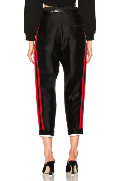 Shop Haider Ackermann Dropped Crotch Trousers In Black