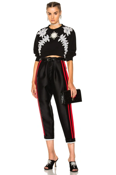 Shop Haider Ackermann Dropped Crotch Trousers In Black