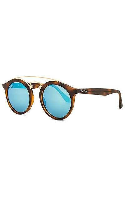 Shop Ray Ban Gatsby I In Brown