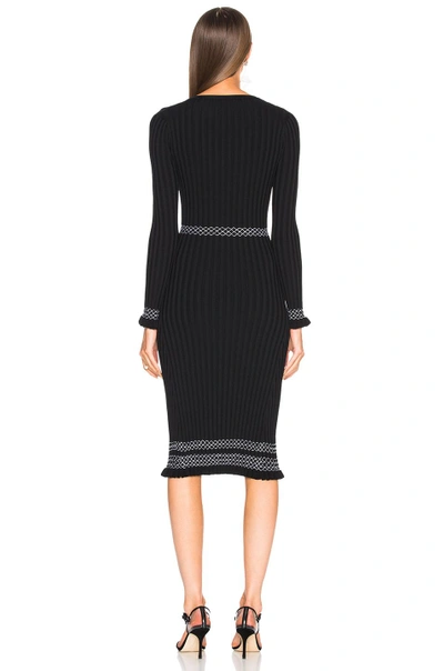 Shop Altuzarra Isolde Dress In Black