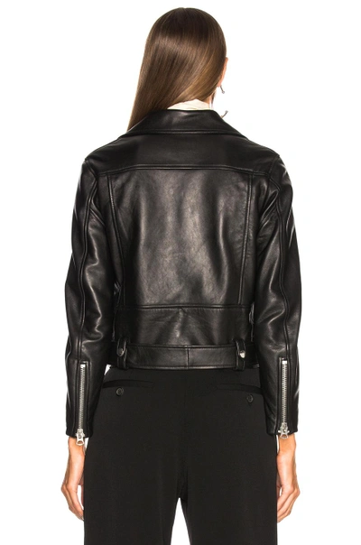 Mock Leather Jacket