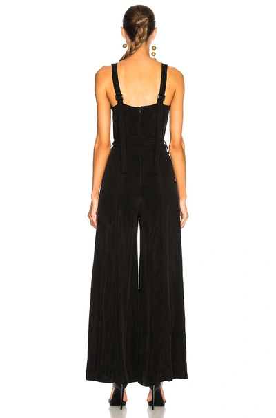 Shop Calvin Rucker Why Don't You And I Jumpsuit In Black