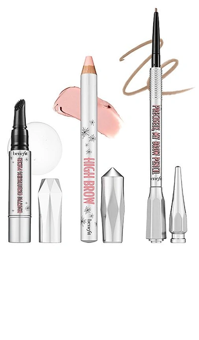 Shop Benefit Cosmetics Defined & Refined Brows Kit In 02 Light