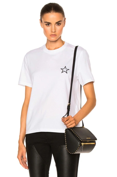 Shop Givenchy Star Tee In White