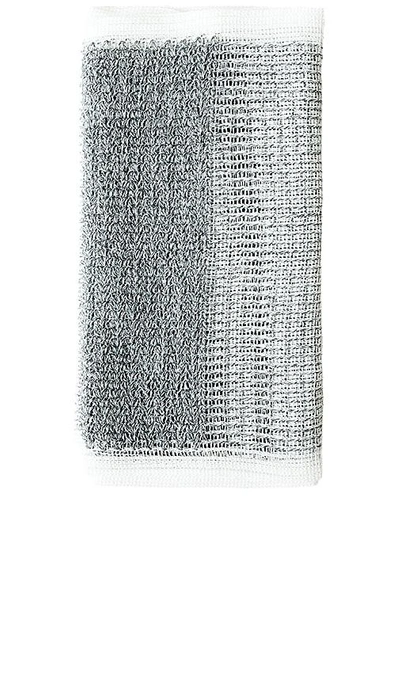 Shop Morihata Binchotan Charcoal Body Scrub Towel In Grey. In N,a