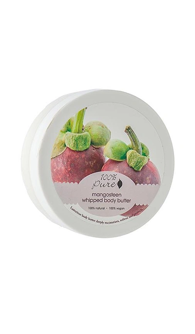 Shop 100% Pure Whipped Body Butter In Mangosteen.