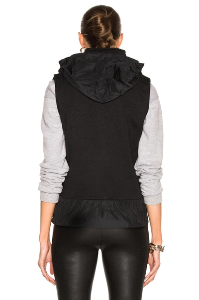 Shop Moncler Maglia Vest In Black