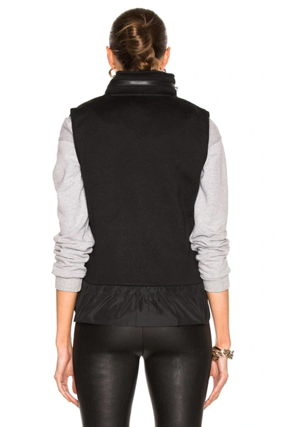 Shop Moncler Maglia Vest In Black