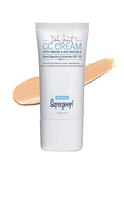 Supergoop Daily Correct Cc Cream Spf 35 In Light | ModeSens