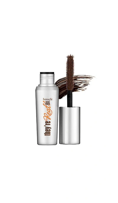 Shop Benefit Cosmetics Mini They're Real! Tinted Primer In Brown