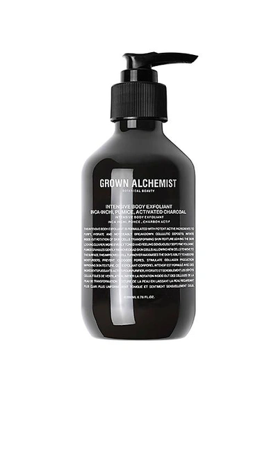 Shop Grown Alchemist Intensive Body Exfoliant In Inca-inchi & Pumice & Activated Charcoal
