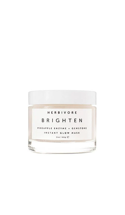 Shop Herbivore Botanicals Brighten Pineapple + Gemstone Mask In N,a