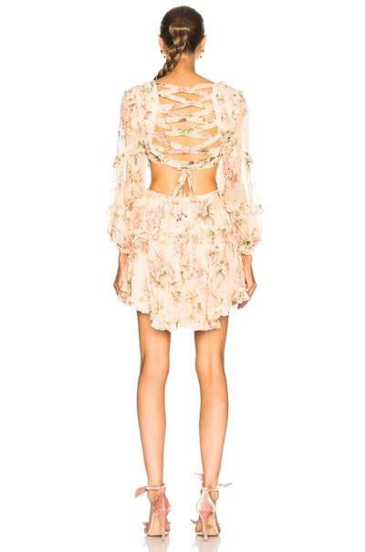 Zimmermann prima floating outlet cutout dress