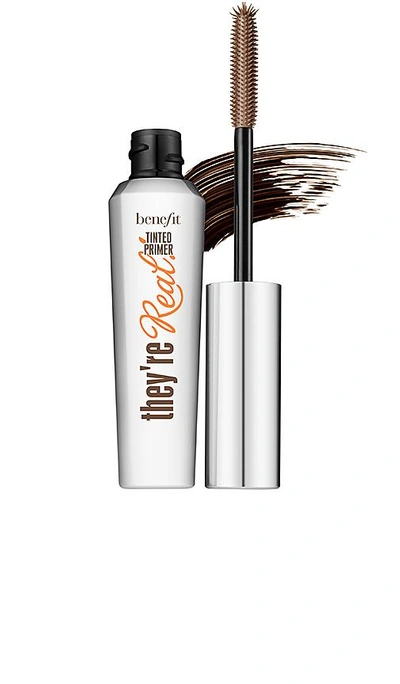 Benefit Cosmetics They're Real! Tinted Lash Primer 0.3 oz/ 9 ml In Brown