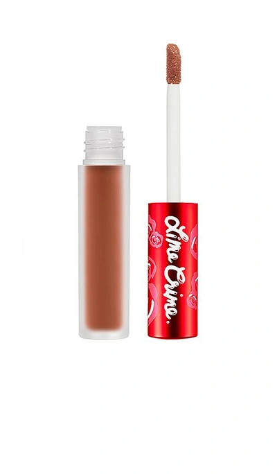 Shop Lime Crime Velvetine Lipstick In Shroom