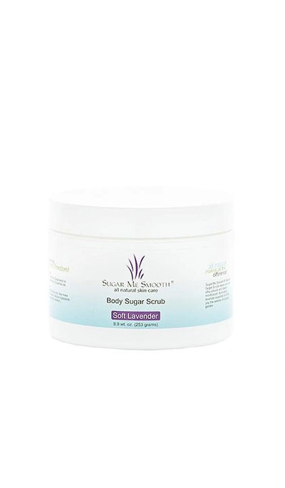 Shop Sugar Me Smooth Soft Lavender Body Sugar Scrub In Soft Lavender.