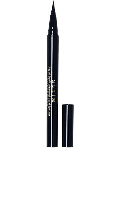 Shop Stila Stay All Day Waterproof Liquid Eye Liner In Midnight