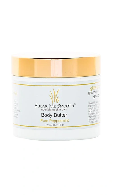 Shop Sugar Me Smooth Pure Peppermint Body Butter In Pure Peppermint.