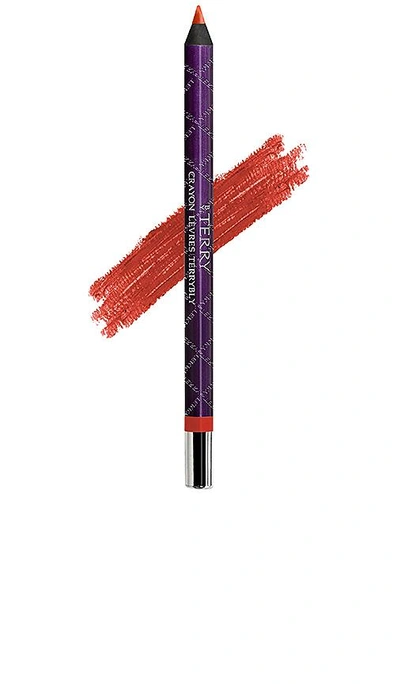Shop By Terry Crayon Levres Terrybly Perfect Lip Liner In Jungle Coral