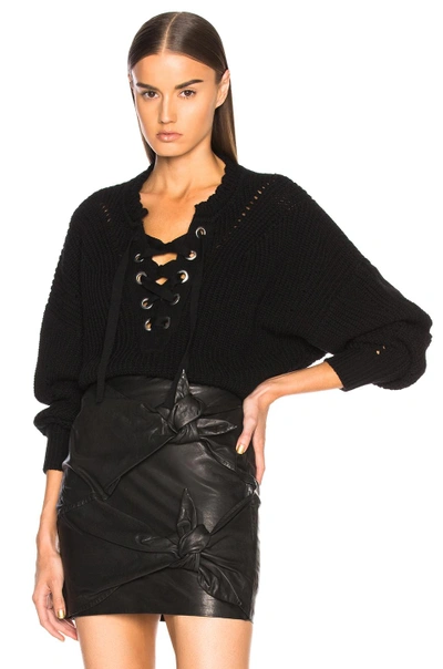 Shop Isabel Marant Laley Sweater In Black