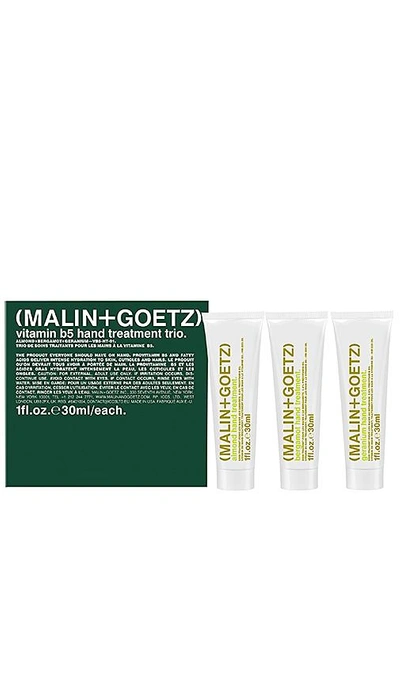 Shop Malin + Goetz Vitamin B5 Hand Treatment Trio In Beauty: Na
