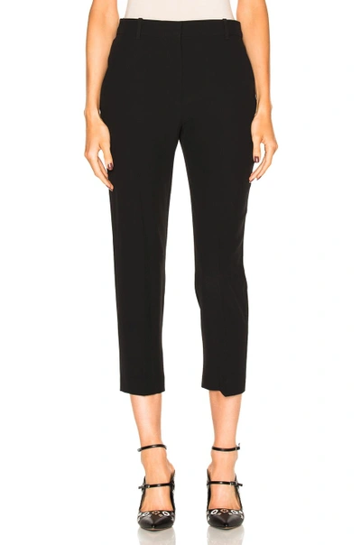 Shop Alexander Mcqueen Cigarette Trousers In Black