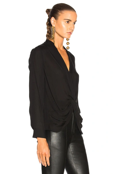 Shop L Agence Mariposa Top In Black