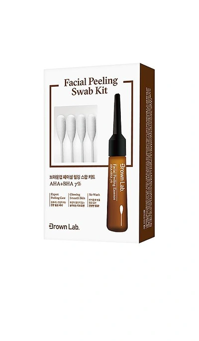 Shop Brown Lab Facial Peeling Swab Kit In Beauty: Na. In N,a