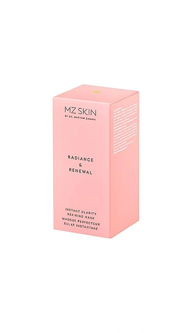 Mz Skin Radiance And Renewal Instant Clarity Refining Mask, 3.4 Oz./ 100 ml In N,a