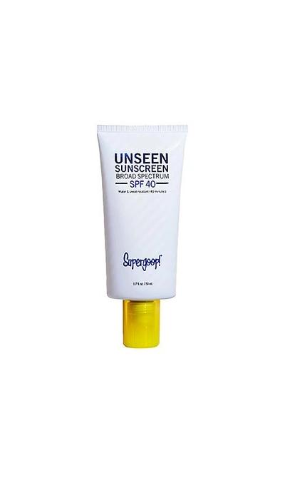 Shop Supergoop Unseen Sunscreen Spf 40