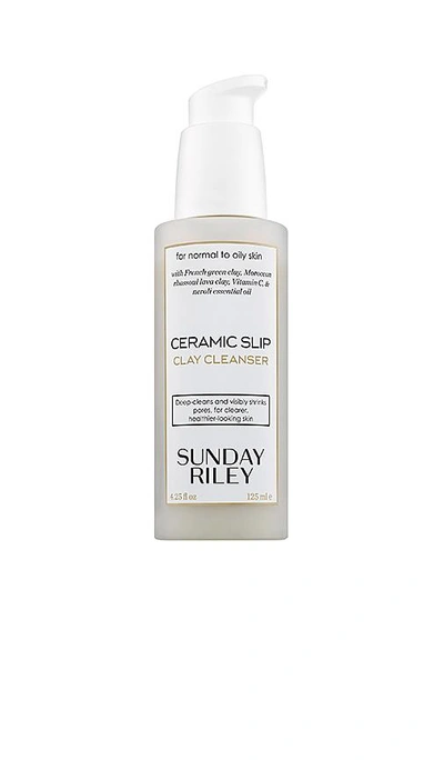 Shop Sunday Riley Ceramic Slip Clay Cleanser In N,a