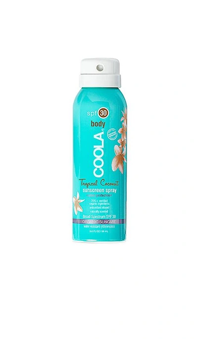 Shop Coola Travel Body Spf 30 Tropical Coconut Sunscreen Spray