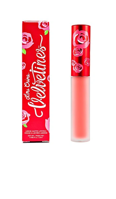 Shop Lime Crime Velvetine Lipstick In Bleached