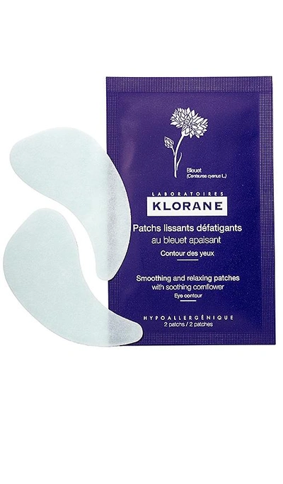 Shop Klorane Smoothing And Relaxing Patches With Soothing Cornflower 7 Pack In N,a