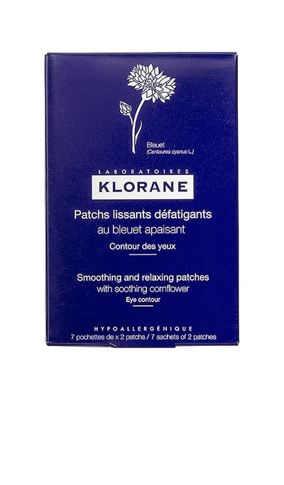 Shop Klorane Smoothing And Relaxing Patches With Soothing Cornflower 7 Pack In N,a